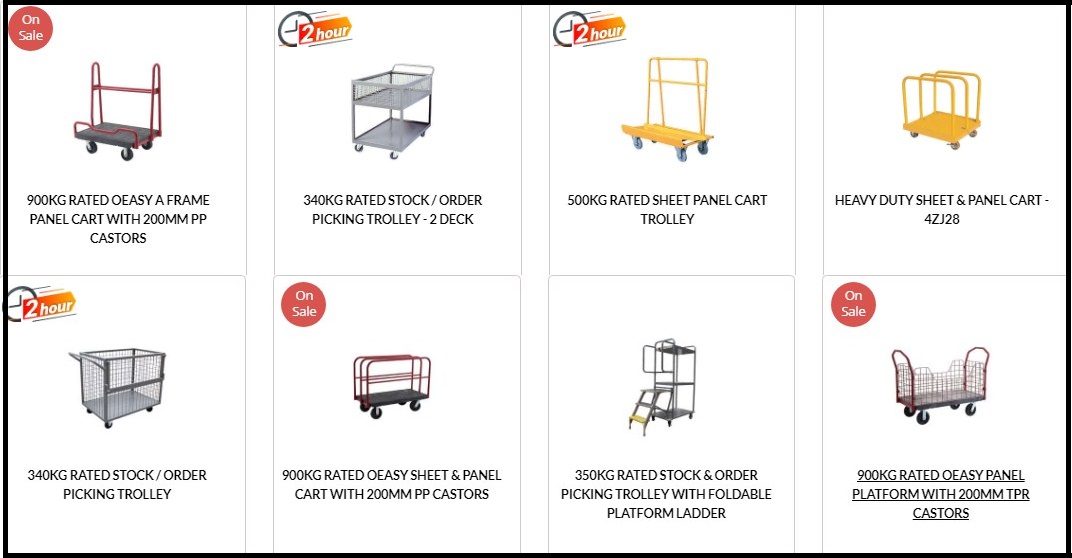 Parts of a trolley and what to find out about them